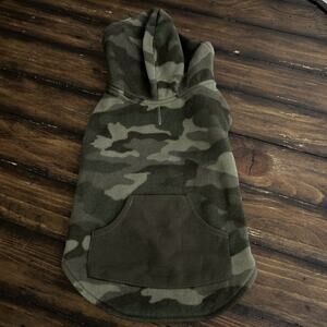 SONOMA Dog Hoodie Sweater Camouflage Size M Reversible